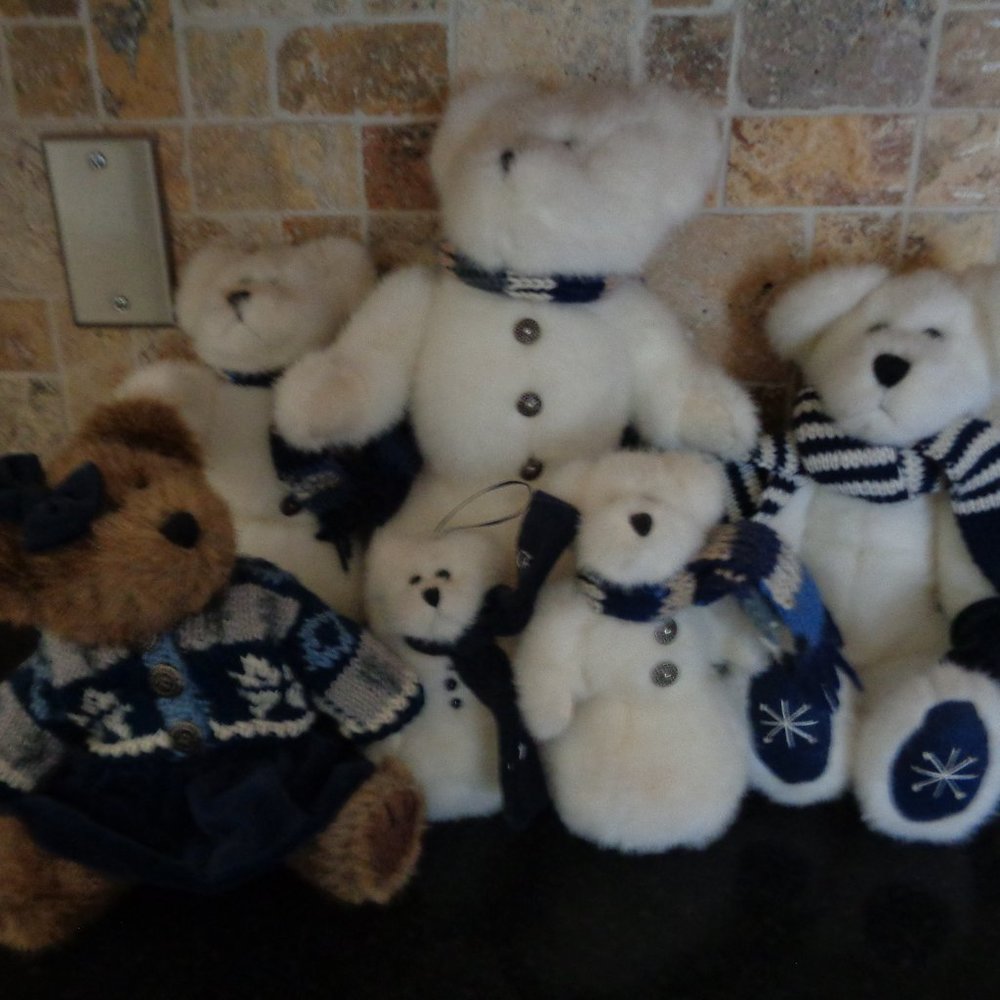 Snowmen and Winter Boyds Bears